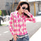 Img 15 - Shirt Chequered Inspired Hot Selling Trendy Casual Women Tops Blouse