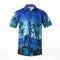IMG 110 of Beach Short Sleeve Shirt Hawaii Tops Upsize Plus Size Summer Quick Dry Outerwear