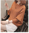 IMG 109 of Sweater Women Korean Batwing Sleeve Loose Trendy Undershirt Tops Outerwear