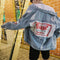 Img 2 - Harajuku bfRipped Denim Loose Trendy Jacket