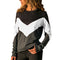 Img 8 - Popular Europe Casual Round-Neck Color-Matching Long Sleeved T-Shirt Women Tops