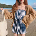 Summer Classic Hong Kong Vintage Lazy Loose Thin Long Sleeved All-Matching Slim-Look Sunscreen Cardigan Women