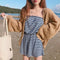 Summer Classic Hong Kong Vintage Lazy Loose Thin Long Sleeved All-Matching Slim-Look Sunscreen Cardigan Women