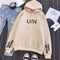 Img 4 - Sweatshirt Women Korean Loose All-Matching Student ulzzangHarajuku bfHooded Long Sleeved