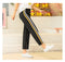 IMG 128 of Women Ant Side Hem Splitted Lace Wide Leg Pants Loose Casual Pants