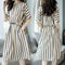 Img 4 - Europe Women Summer Korean Slimming Elegant Trendy Casual Loose Mid-Length Dress