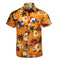 IMG 152 of Beach Short Sleeve Shirt Hawaii Tops Upsize Plus Size Summer Quick Dry Outerwear