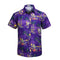 IMG 143 of Beach Short Sleeve Shirt Hawaii Tops Upsize Plus Size Summer Quick Dry Outerwear