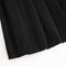 Img 4 - Basic Japanese College Student Elastic Waist Black PleatedWomen Skirt