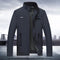 Jacket Stand Collar Elderly Thin Outerwear