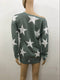 IMG 116 of Popular Europe Trendy Sexy Bare Shoulder Star Pattern Sweater Women Tops SU Outerwear