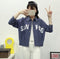 Img 10 - Loose Long Sleeved Women Korean Drawstring Short Student Tops Jacket
