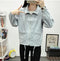Img 14 - Loose Long Sleeved Women Korean Drawstring Short Student Tops Jacket