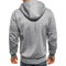 IMG 108 of Sporty Fitness Jacquard Sweatshirt Cardigan Hooded Outerwear