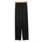 Img 5 - Ice Silk Knitted Wide Leg Pants Women Vintage Minimalist Lace High Waist Loose Cozy Casual