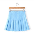 Img 11 - High Waist Pleated Skirt Women Student Korean Slimming Mid-Length A-Line Pants Anti-Exposed Skirt