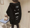 Img 2 - Korean Plus Size Women Cardigan Hooded INS Popular Zipper Sweatshirt