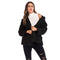 Europe Hooded Women Trendy Long Sleeved Loose Thick Warm Coat Outerwear