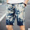 Img 8 - Summer Men Thin Korean Casual Shorts Bermuda Line Plus Size Beach Pants Bermuda Shorts