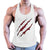 Img 1 - Europe Size Summer Men Fitness Cotton Quick Dry Printed Sporty Tank Top