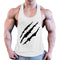 Img 6 - Europe Size Summer Men Fitness Cotton Quick Dry Printed Sporty Tank Top