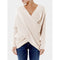 Img 11 - Cotton Women Trendy Niche Hem Sweater Pullover S-XL