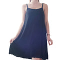 Img 5 - Modal Thin Slip Cami Dress Mid-Length Loose Plus Size All-Matching Casual Innerwear