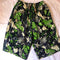 Img 26 - Men Beach Pants Mid-Length Sporty Casual Cotton Blend Printed Cultural Style Green Home Beachwear