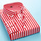 Img 8 - Men Striped Casual Long Sleeved Shirt Korean Youth Plus Size Slim Look Business Men Shirt