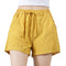 Img 5 - Striped Cotton Shorts Short Wide Leg Women Pants Summer Loose Pocket Elastic Waist