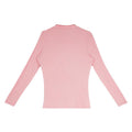 Korean Office Slim Look Solid Colored Matching Stand Collar Sweater Women Outerwear