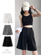 Img 1 - Suits Shorts Women Summer Thin Loose Pants Wide Leg High Waist Straight A-Line Sexy Casual Bermuda