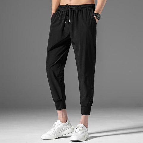 Img 2 - Sport Pants Summer Trendy Loose Silk Ankle-Length Thin
