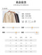 IMG 110 of Women Thick Slim Look Round-Neck Zipper Long Sleeved Loose Warm Tops Cardigan Outerwear