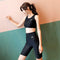 Img 4 - Jogging Sporty Aid In Sweating Sets Women Slim Look High Waist Hip-Flattering Fitness Yoga Tank Top Two-Piece