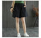Img 6 - Straight Shorts Women Summer Casual Loose High Waist Slim Look All-Matching Mid-Length Pants