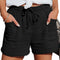 Img 6 - Europe Summer Women High Waist Lace Loose Wide Leg Shorts