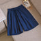 Img 15 - Cotton Blend Shorts Women Outdoor Plus Size Loose Wide Leg High Waist Bermuda Summer Bermuda Shorts