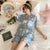 Img 1 - Pajamas Women Summer Sets Popular Silk Short Sleeve Shorts Adorable Student Loungewear