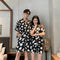 Couple Pajamas Women Summer Silk Short Sleeve Men Plus Size Replica Loungewear Sleepwear