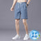 Summer Thin Men Straight Cargo Pants Korean Trendy Beach Loose Casual Sporty Bermuda Shorts Bermuda Shorts