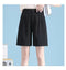 IMG 110 of Summer Korean Women Suits Shorts Trendy All-Matching Slim Look Bermuda Casual Pants Shorts