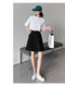 IMG 124 of Suits Shorts Women Summer Thin Loose Pants Wide Leg High Waist Straight A-Line Sexy Casual Bermuda Shorts