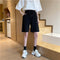 IMG 132 of Summer High Waist Slim Look Casual Pants Women Bermuda Shorts Loose Drawstring White ins Shorts