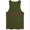 Summer Vintage Nostalgic Tank Top Vest Short Sleeve T-Shirt Men Creative Printed Tank Top
