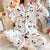 Long Sleeved Pregnant Woman Pajamas Summer Thin Sets Sleepwear