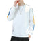 Img 5 - Sweatshirt Loose Mix Colours Undershirt Long Sleeved tT-Shirt Teens Round-Neck Tops