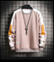 IMG 113 of Round-Neck Long Sleeved Sweatshirt Trendy Loose Sporty Outerwear