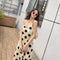 Img 2 - Casual Holiday Loose Slim Look Poker Dot A-Line Cami Dress Women Dress