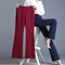 Img 3 - High Waist Flare Long Pants Drape Leg Women Slim Look Suits Stretchable Casual